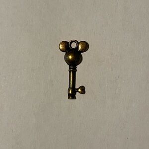 Gold Tone Vintage Mickey Mouse Key/Pendant